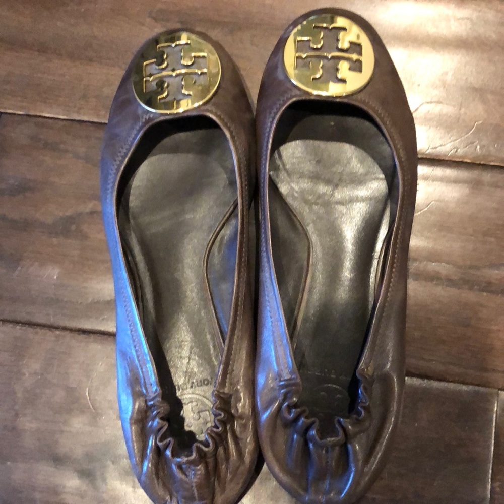 Tory Burch Minnie Travel Ballet Flat, leather